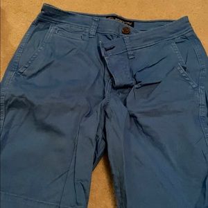 dark blue shorts